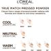 L'Or al Paris Powder Foundation Super-Blendable With Hyaluronic Acid Light Texture for a Flawless Finish True Match Perfecting Powder C2 (Pack of 2) 2C - Rose Vanilla 9 g (Pack of 2) - Buy Online on GoSupps.com
