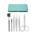 Eyebrow Grooming Set Professional Eyelashes Extension Kit Tweezers Scissors Brushes Makeup Tool