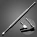 Portable Double-ended Stainless Steel Earpick Spoon | Ear Wax Removal Cleaner & Ear Care Tool Kit | Personal Care Beauty Products - Buy Online on GoSupps.com