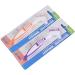 Dental Prostheses Cleaning Brush Set | Ergonomic False Teeth Brush with Double Bristles for Denture Care (Purple) - Portable & Multi-Layer Design - Buy Online on GoSupps.com