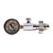Scuba Diving Tank Pressure Testing Checker 232/300 Bar with 400 Bar/6000 Psi Gauge - Buy Online on GoSupps.com