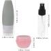 HONMEET Shampoo Travel Container 1 Set Silica Gel Bottle Skincare Kit Travel Set Skin Care Products Pp Cosmetic Travel Containers - Buy Online on GoSupps.com