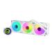 Lian Li Li Galahad II Trinity ARGB AIO-cooler single-stack fin radiator SF-Inf fan ARGB lighting aluminum 360mm white Trinity SL-Inf- White 360