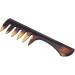 Retro Hairstyle Comb Men's Wide Teeth Resin Comb Anti-static Suitable for Salon and Home Use (2 wide tooth handle models) - Buy Online on GoSupps.com
