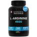 Bandini® L-Arginine 360 ??Vegan Capsules - 4500 mg of Pure Arginine HCL Powder per Daily Dose - High Dosed - Made by Vegetable Fermentation - 100% Vegan, No Additives and Flavors