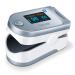 Beurer PO 60 pulse oximeter with Bluetooth determination of arterial oxygen saturation in the blood