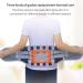 FoRes Fixed Breathable Waist Belt - X-Large Back Lumbar Support with Alloy Steel Plates & Triple Compression for Pain Relief - Buy Online on GoSupps.com