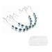 2 PCS Clip on Fake Braces Temporary Fakes Teeth Kit Brackets Dientes