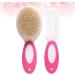 COHEALI Baby Hair Brush Set | Wooden Newborn Care Hairbrush & Comb | Soft Bristle Toddler Head Massager - Buy Online on GoSupps.com
