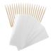 Dressoos 1 set of wax strips For hair removal wax stripes Wax stripes For hair removal on the face wax stripes and chopsticks wax strips for body hair removal Non -fabric