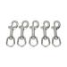 YWZHENYU Marine Grade Single Ended Trigger Clips Heavy Duty Diving Bolt Snap Hooks of 5 pcs 3.6 inch