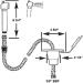Scandvik 10055P Recessed Transom Shower - High-Quality Solution for Convenient Onboard Showering - Buy Online on GoSupps.com