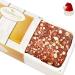 Ghasitaram Gifts Christmas Gifts Mithai Cake - Kaju Anjeer/Figs Cake Kaju Anjeer/ Figs Cake with Cap