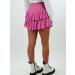 LAEMILIA Women's Floral Print Pleated Mini Skater Skirt - Rose Red - Size M - Buy Online on GoSupps.com