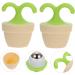 Collbath 2 STK Rollerball Massage Device Manual Muscle Roller for Body Relief | Handheld Massage Tool in Rost-Free Steel (6.5x5cm Green) - Buy Online on GoSupps.com