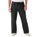 Medline ComfortEase Unisex Non-Reversible Drawstring-Waist Cargo Scrub Pants Black Size Large Regular Inseam Large Black