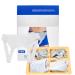 ALisasin Hernia Belt Truss for Single/Double Inguinal or Sports Hernia Hernia Support Brace for Men for Women Relief Recovery Strap with 2 Removable Compression Pads Comfortable Material