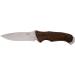 THIRD H0738RD Hunting Knife - 12.5 cm Satin Steel Blade Pakka Wood Handle & Leather Case | International Shipping Available - Buy Online on GoSupps.com