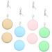 8pcs Phone Screen Wiper Cleaning Wipes Brush Cleaner Shot Glasses Lens Cleaners Computer Glasses Phone Fingerprint Cleaner Glasses Cleaner Wipes Eye Glass Clean Cloths Lens Wipes HAPINARY