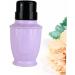 Housoutil Travel Pump Bottle Alcohol Dispenser Bottle Nail Remover Bottle Press Pump Bottle Travel Dispenser Push down Liquid Dispenser Empty Purple Nail Polish Cosmetic medium Purple - Buy Online on GoSupps.com
