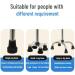 GHFTCCF Walking Crutches Elderly Walking Stick Multifunction Adjustable Walking Cane with 4-pronged Base Extra Stability Anti-Slip Crutch for Men & Women Lightweight Walking Aid Thicken 4-leg Crutch - Buy Online on GoSupps.com