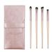 Makeup Brush 4 Portable Eye Shadow Brushes Multifunctional Eye Smudge Brush with Travel Cosmetic Bag Beauty