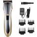 Bump Free Corded Beard Trimmer Hair Clipper Haircut Clipper & Grooming Detailer Kit for Men
