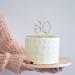 ENSTAB 0-9 Silver Rhinestone Happy Birthday Cake Topper | Anniversary Cake Decoration | International Shipping - Buy Online on GoSupps.com