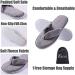 Soft Fleece Spa Flip Flops Set | 5 Pairs Guest & Hotel Slippers | Unisex House Shoes for Salons & Parties | Washable & Reusable - Buy Online on GoSupps.com