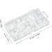 Soft Gel French Nails Soft Gel Fake Square Press on Nails Shallow Curve Nail Art Tool for Datings Weddings Night Out Parties Hixip - Buy Online on GoSupps.com