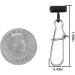 Dr.Fish Fishing Sinker Slides 50 Pack - Duo Lock Snap Sliding Swivels for Saltwater Surf Fishing Rigs - Catfishing Sliding Rig Weight Connectors - Buy Online on GoSupps.com