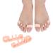 Gel-toe separators made of rubber toe spreader toe spreader for walking and dancing bale toe relief toe spreader for yoga toe cushion set for women and men toe support (C)