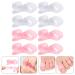 4 Pairs Toe Straighteners & Separators Set | Healeved Tools Clip Board | Bunion Correctors for Women & Men - Buy Online on GoSupps.com