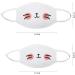 HIMI HIMIFASHION Fashion Dust Mask Unisex Funny Cloth Face Mask Reusable Washable Cute Cotton Mouth Mask for Women and Men 1 count (Pack of 1) B - Buy Online on GoSupps.com