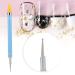 Dual Ended Nail Dotting Wax Pencil - Manicure Art Tool for DIY Decoration | Nail Art Dotting Pen & Tweezers - Perfect for Hair Removal - Buy Online on GoSupps.com