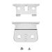 Replacement Blades for Andis T Outliner Compatible with G GO GTO GTX Trimmers High Heat Resistance Blades Compatible with Headliner LS2 LS3 Replacement Blades. White