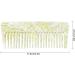 ALLY-MAGIC Wide Tooth Detangling Comb for Curly Hair - No Handle Detangler for Thick Curly Wavy Hair - White - Buy Online on GoSupps.com
