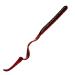 Charlie's Worms Artificial Fishing Bait 8" Ribbon Tail Swimming Worm, Freshwater Saltwater Bass Soft Lures Scented 10pk Red Shadow Green Glitter