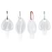 Portable Travel Bottles Set - 50ml Leakproof Keychain Bottles for Soap Shampoo & Conditioner - Refillable Transparent Plastic - Buy Online on GoSupps.com
