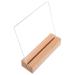 GLEAVI Nail Display Board Tips Nail Tip Display Boards Reusable False Nail Holder Fake Nail Holder Emblems Sign False Nail Display Stand Earrings Art Business Card Holder Jewelry Acrylic