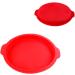 IMIKEYA 1pc Non Stick Nonstick Red Silicone Cake Mold Cookie Mold Baking Pan Silicone Molds Round Cake Pan Silicone Gummy Molds Silicone Baking Mold Silicone Mold for Cake Pizza Bakeware 31 X28.5CM Red - Buy Online on GoSupps.com