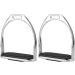 Salutuya 4.8 Comfortable Iron Stirrups with Rubber Pad for Safe & Pain-free Riding - Buy Online on GoSupps.com