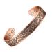 Copper Bracelet Used for Arthritis - a Pure Copper Magnetic Bracelet with 6 Magnets for Men and Women to Effectively Relieve Joint Pain