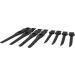 GFDesign Electric Shaver Cleaning Brushes - Set of 8 Black Nylon Bristle Razor Cleaner with PP Handle - Buy Online on GoSupps.com
