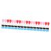 Doitool glasses 75 pairs love slide hooks rough enough glasses bruises glasses spiker sleeve sunglasses ear handles protection glasses stoppers ironing tips pebble gel skull