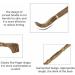 Wooden Back Scratcher - Manual Back Massage Claw Tool for Effortless Body Scratching | International Shipping Available - Buy Online on GoSupps.com
