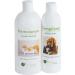 Care Set for Cats | Maxi Sparset with Shampoo & Care Flushing | Gentle Chemical-Free Fur Care | Hypoallergenic | 500ml & 250ml | Shine for Short & Long Fur - Buy Online on GoSupps.com