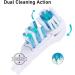 Sensitive Replacement Toothbrush Heads for Oral-B Cross Action Power - Compatible with Rotating Powerhead - Crisscross Bristles - White - Buy Online on GoSupps.com