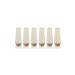 DMV Scleral Cup Lens Inserter Pack of 6 Ventless Contacts Inserter Tool for Scleral Lenses Hard Contact Lenses and Prosthetic Eyes Applies Contacts Safely Comfortably & Hygienically White 6pk
