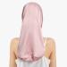 Lilysilk 100% Mulberry Silk Hair Hood - 19 Momme Sleeping Cap for Curly Hair - Peach Pink Night Hat for Women - Buy Online on GoSupps.com